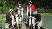 Silver Salmon Fishing